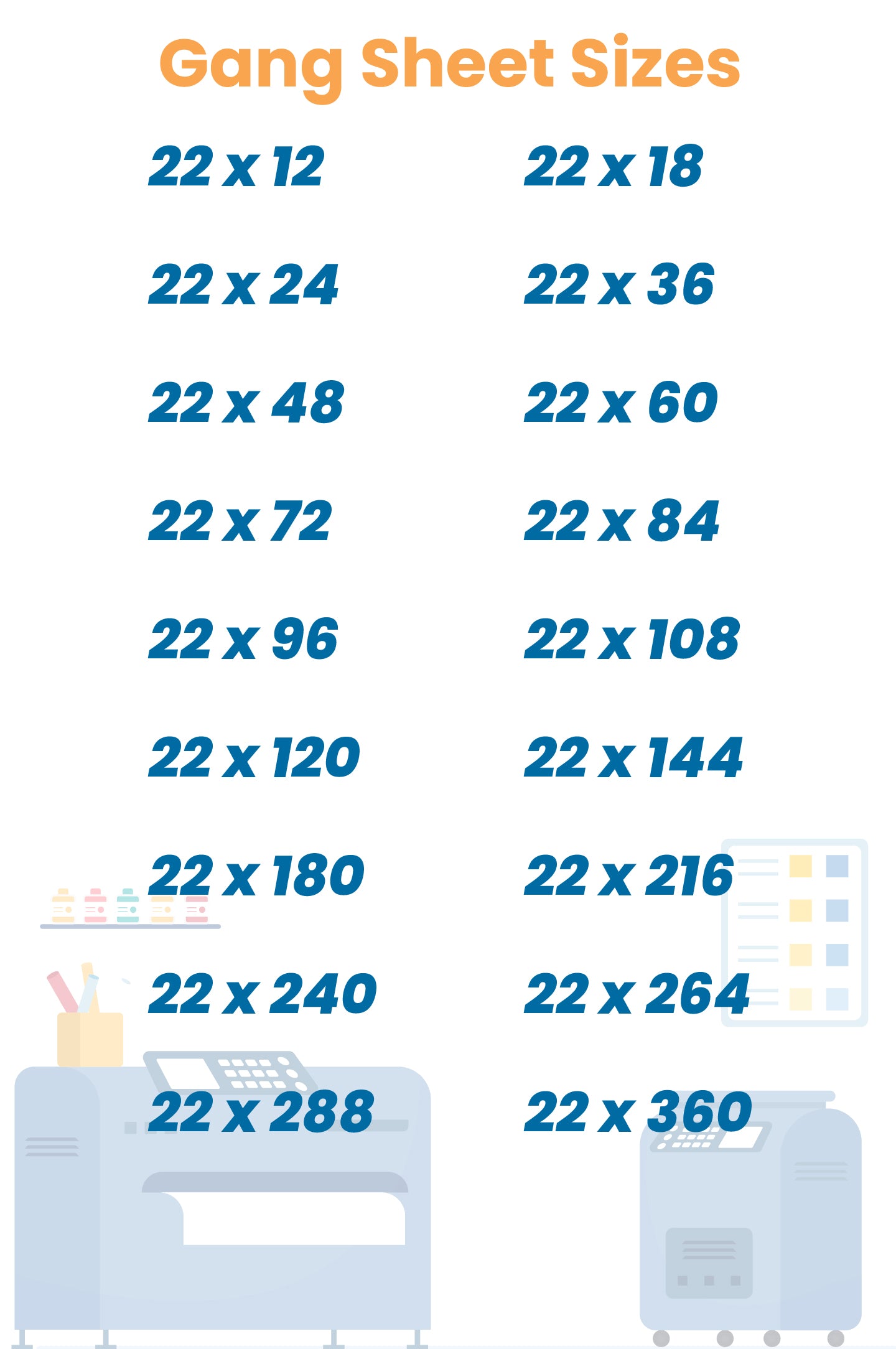 DTF Gang Sheets Ready To Press